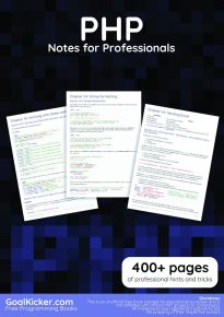 PHP Notes for Professionals