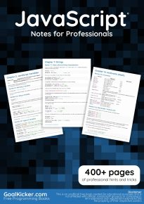 JavaScript Notes for Professionals