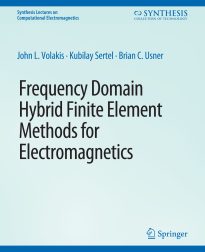 Frequency Domain Hybrid Finite Element Methods for Electromagnetics