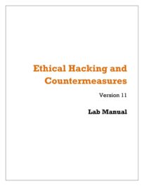 CEH, Ethical Hacking and Countermeasures v11, Lab Manual