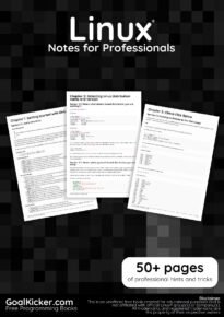 Linux Notes for Professionals