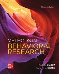 Methods in Behavioral Research
