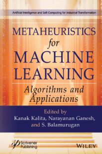 Metaheuristics for Machine Learning, Algorithms and Applications
