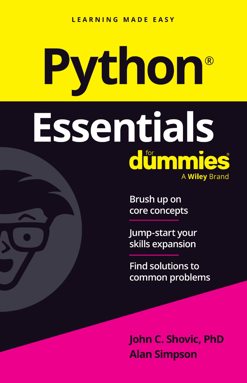 Python Essentials For Dummies – Printrado