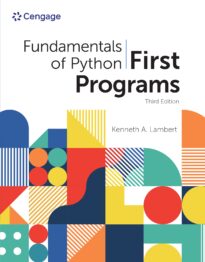 Fundamentals Of Python, First Programs