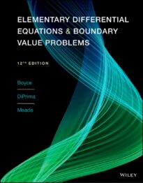 Elementary Differential Equations and Boundary Value Problems