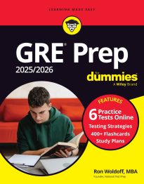 GRE Prep 2025 2026 For Dummies