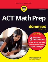 ACT Math Prep For Dummies