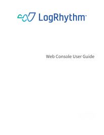 LogRhythm Web Console User Guide