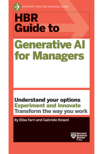 HBR Guide to Generative AI for Managers