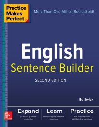 Practice Makes Perfect, English Sentence Builder