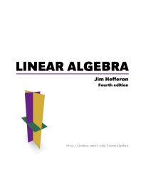 Linear Algebra, Jim Hefferon