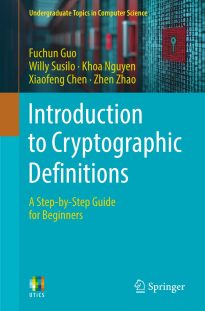 Introduction to Cryptographic Definitions