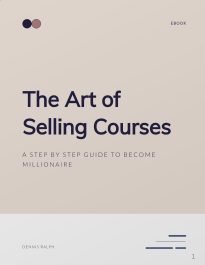 The Art of Selling Courses