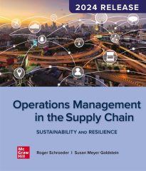 Operations Management in the Supply Chain, Sustainability and Resilience
