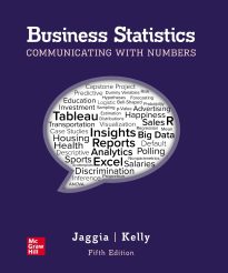 Business Statistics, Communicating with Numbers