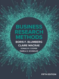 Business Research Methods, by Blumberg & MacRae